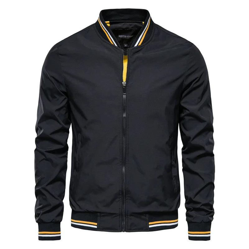 Casual Slim Fit Bomber Jacket