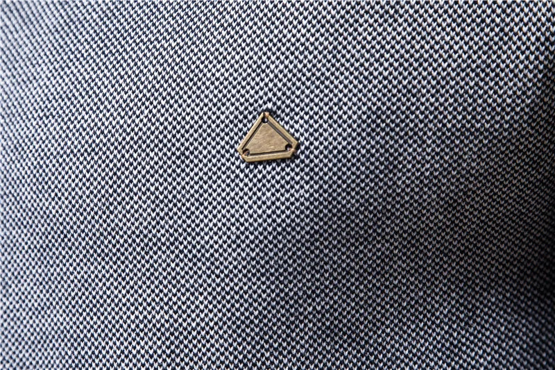 Spliced Cotton Sweater Cardigan