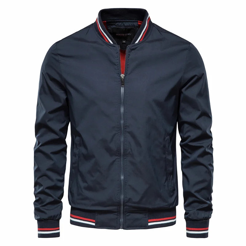 Casual Slim Fit Bomber Jacket