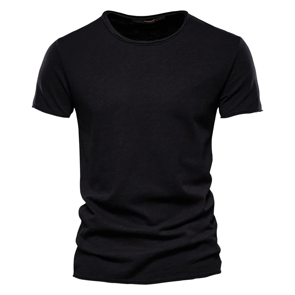Strets & Hill Cotton V-Neck Slim Fit T-Shirt for Men