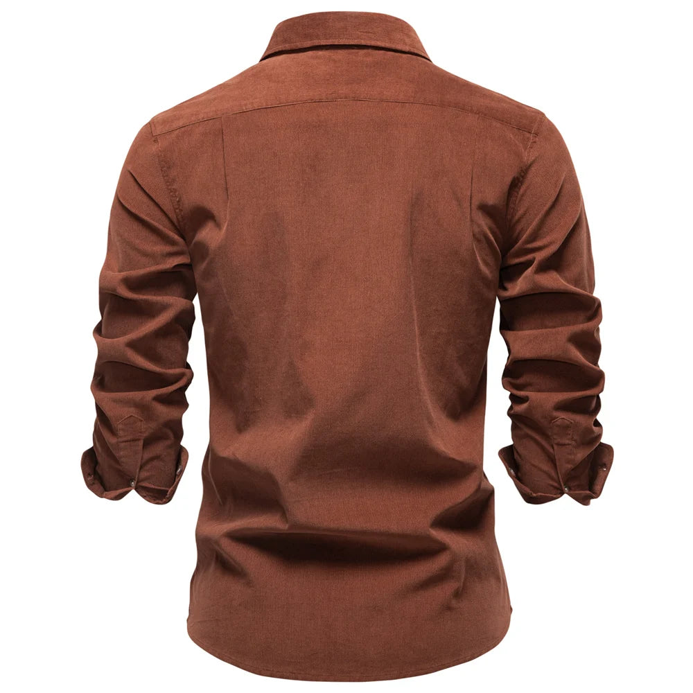 Classic Corduroy Long Sleeve Shirt