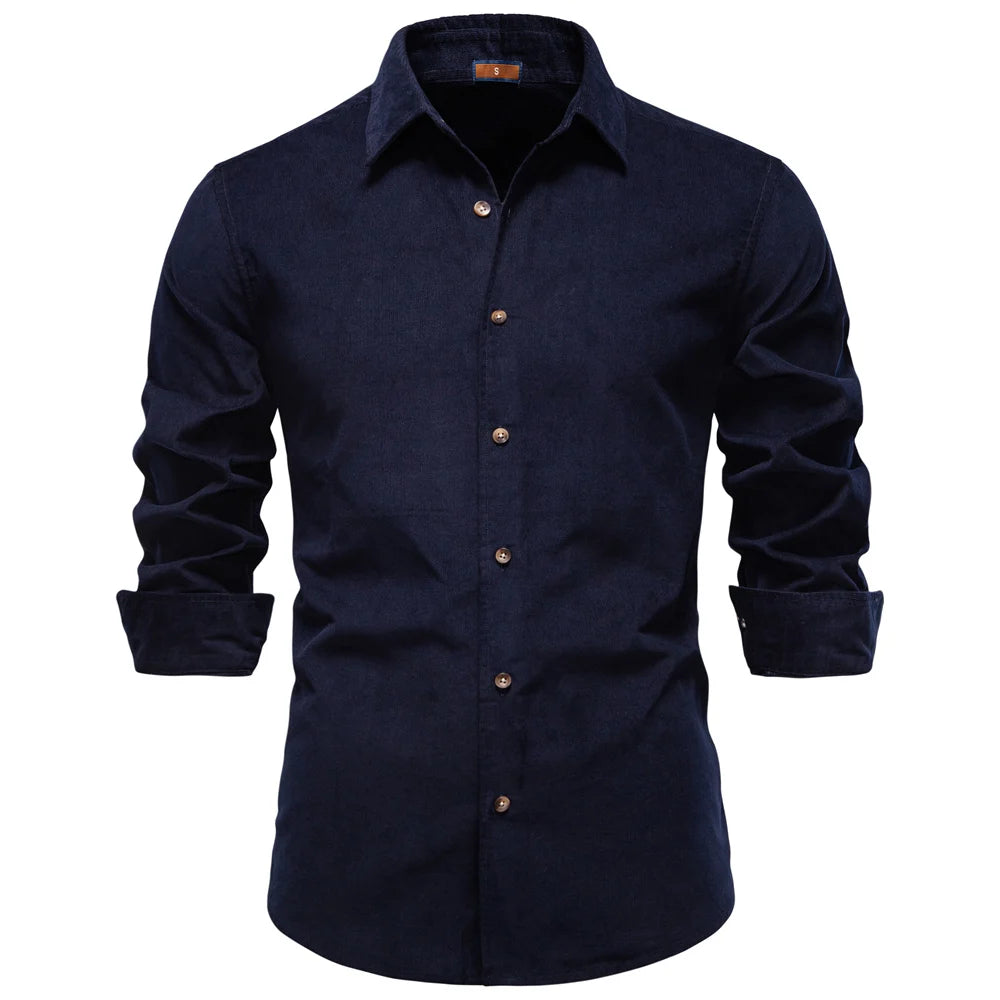 Classic Corduroy Long Sleeve Shirt