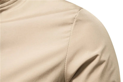 Casual Slim Fit Bomber Jacket