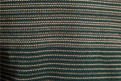 Knitted Cotton Sweater Casual O-Neck Pullover