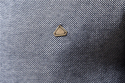 Spliced Cotton Sweater Cardigan