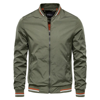 Casual Slim Fit Bomber Jacket