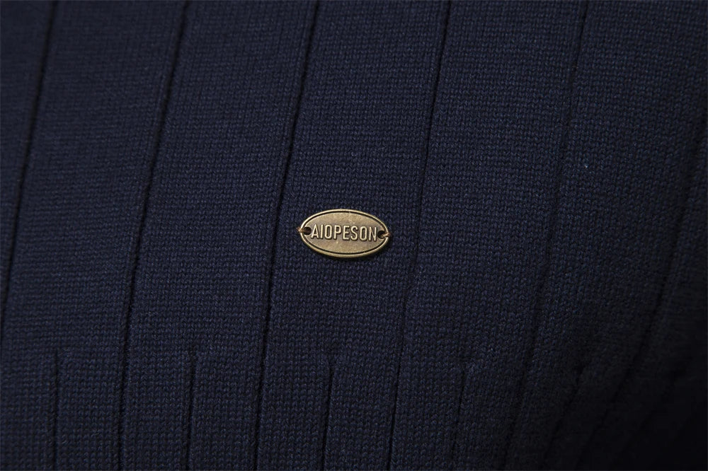 Knitted Zipper Sweater