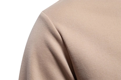 Strets & Hill Cotton Zip Pocket Sweatshirt for Men