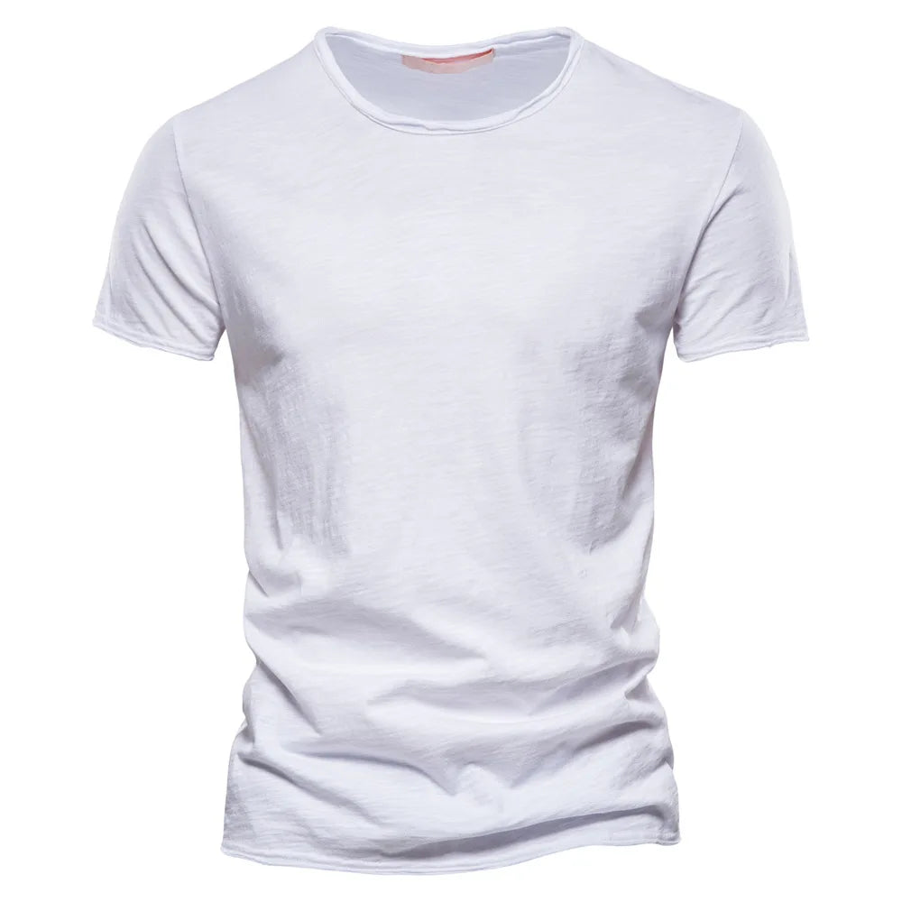 Strets & Hill Cotton V-Neck Slim Fit T-Shirt for Men