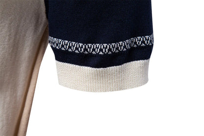 Strets & Hill Men's Lightweight Striped Polo Shirt for Summer