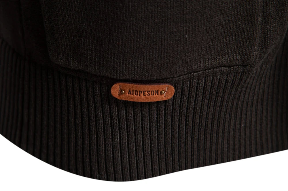 Strets &amp; Hill メンズ 冬用コットンカーディガンセーター スタイリッシュ