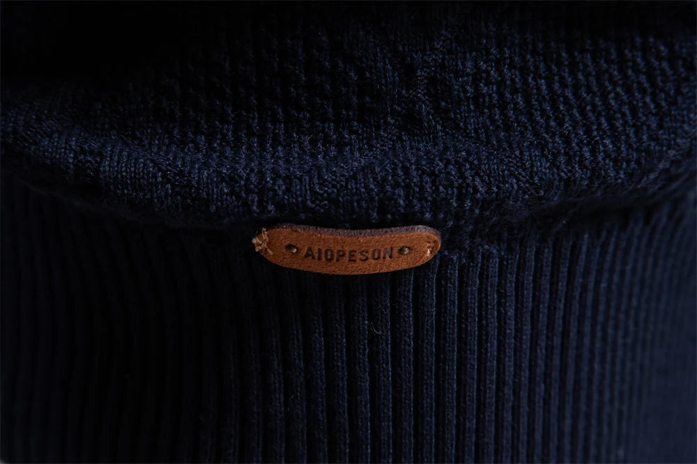 Strets & Hill Men’s Cotton Polo Sweater for Casual Elegance