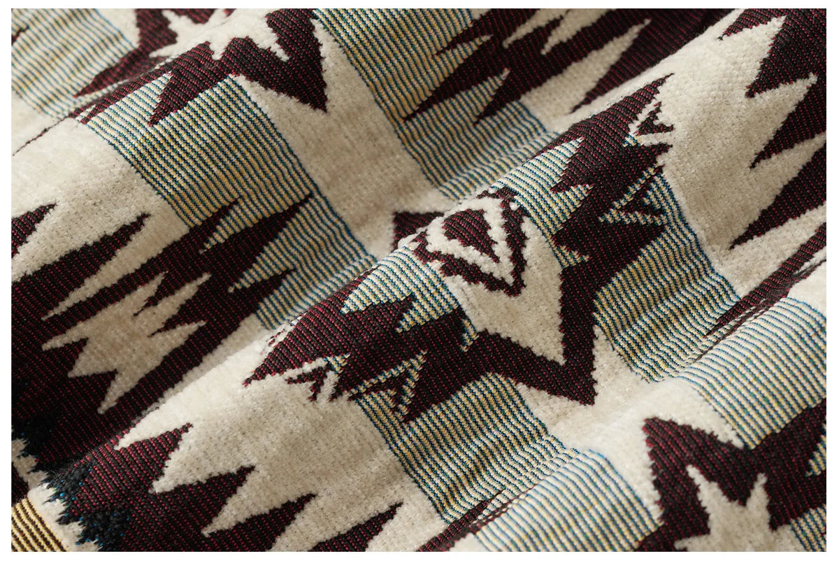 American Retro Indian Pattern Loose Jacket