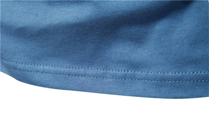 Casual O-neck Long Sleeved Shirt