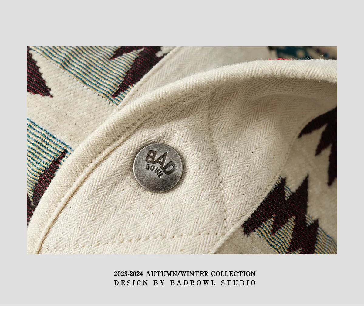 American Retro Indian Pattern Loose Jacket