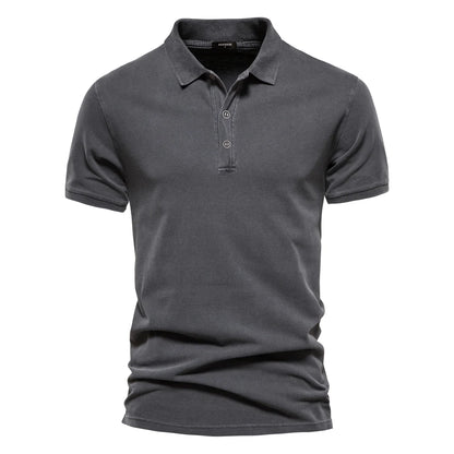 Casual Short Sleeve Polo Shirt
