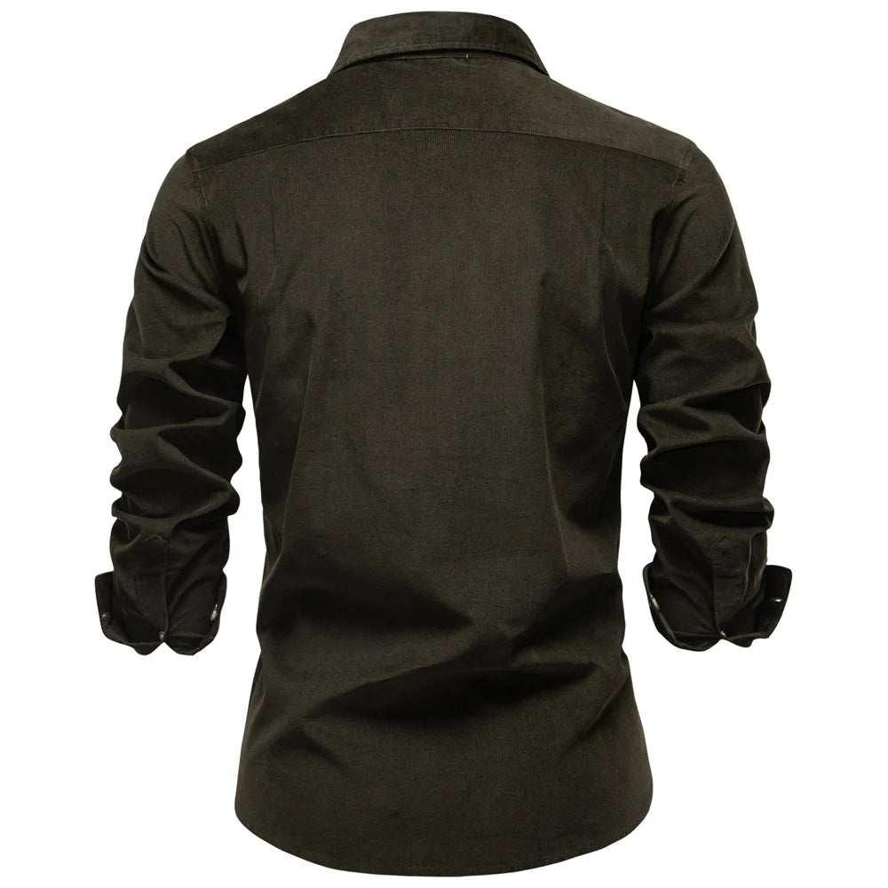 Classic Corduroy Long Sleeve Shirt