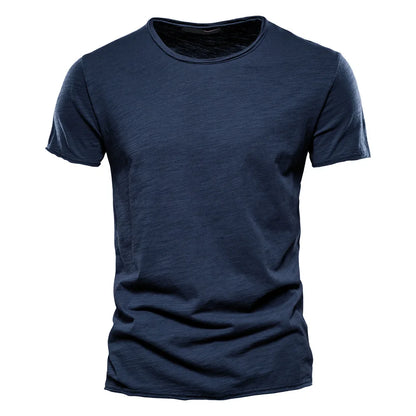 Strets & Hill Cotton V-Neck Slim Fit T-Shirt for Men