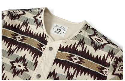 American Retro Indian Pattern Loose Jacket