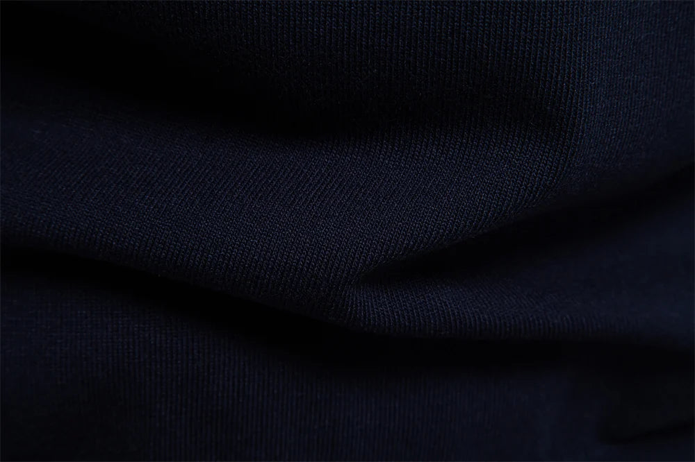 Classic Striped Mesh Polo Shirt