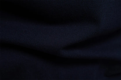 Classic Striped Mesh Polo Shirt