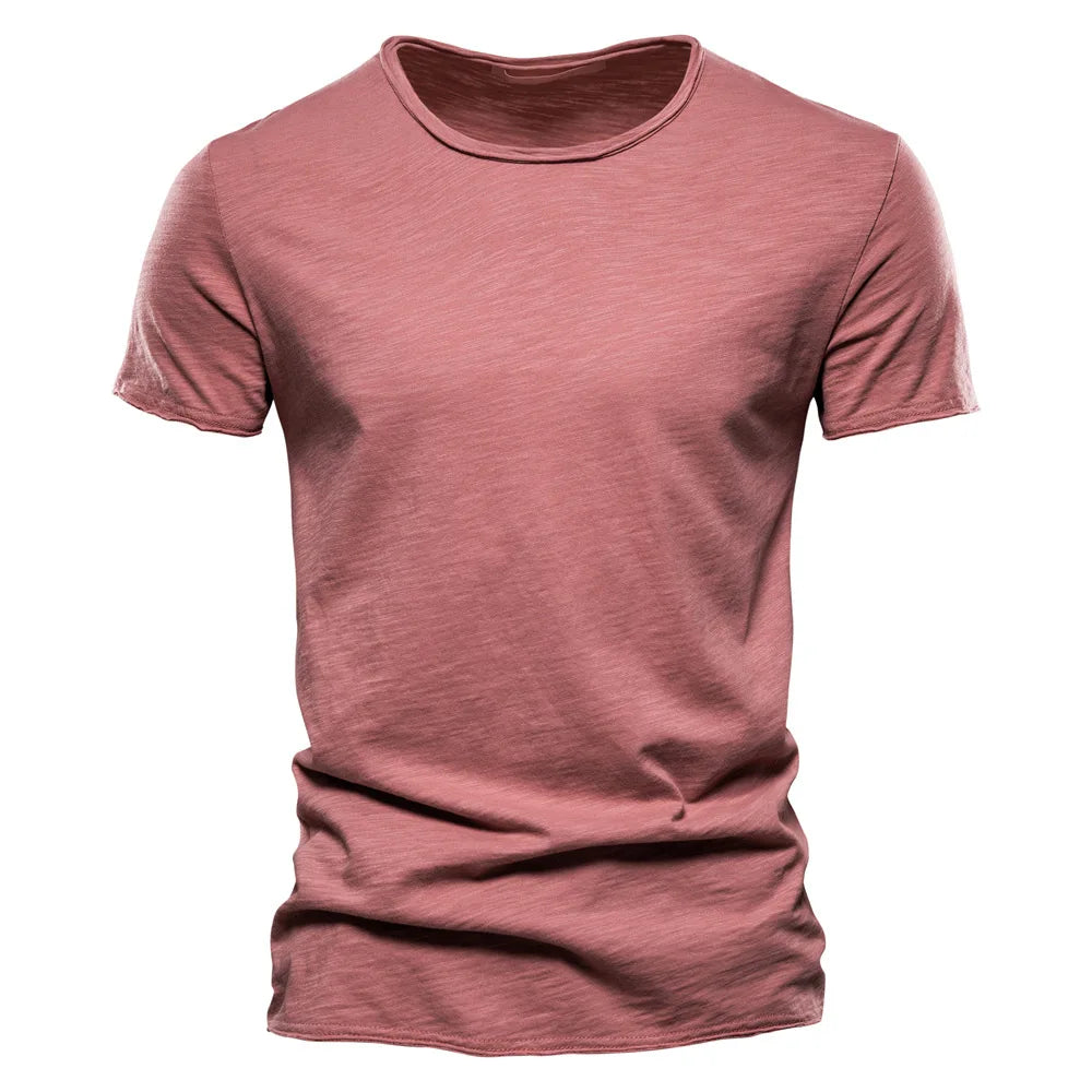 Strets & Hill Cotton V-Neck Slim Fit T-Shirt for Men