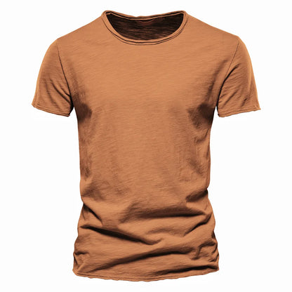Strets & Hill Cotton V-Neck Slim Fit T-Shirt for Men