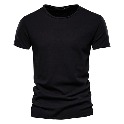 Strets & Hill Cotton V-Neck Slim Fit T-Shirt for Men
