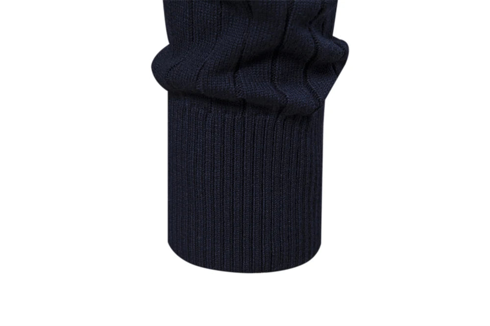 Knitted Zipper Sweater