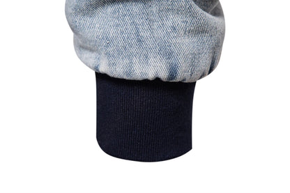 Autumn Winter Fur Collar Denim Jacket