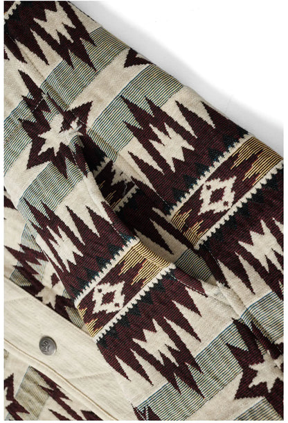 American Retro Indian Pattern Loose Jacket