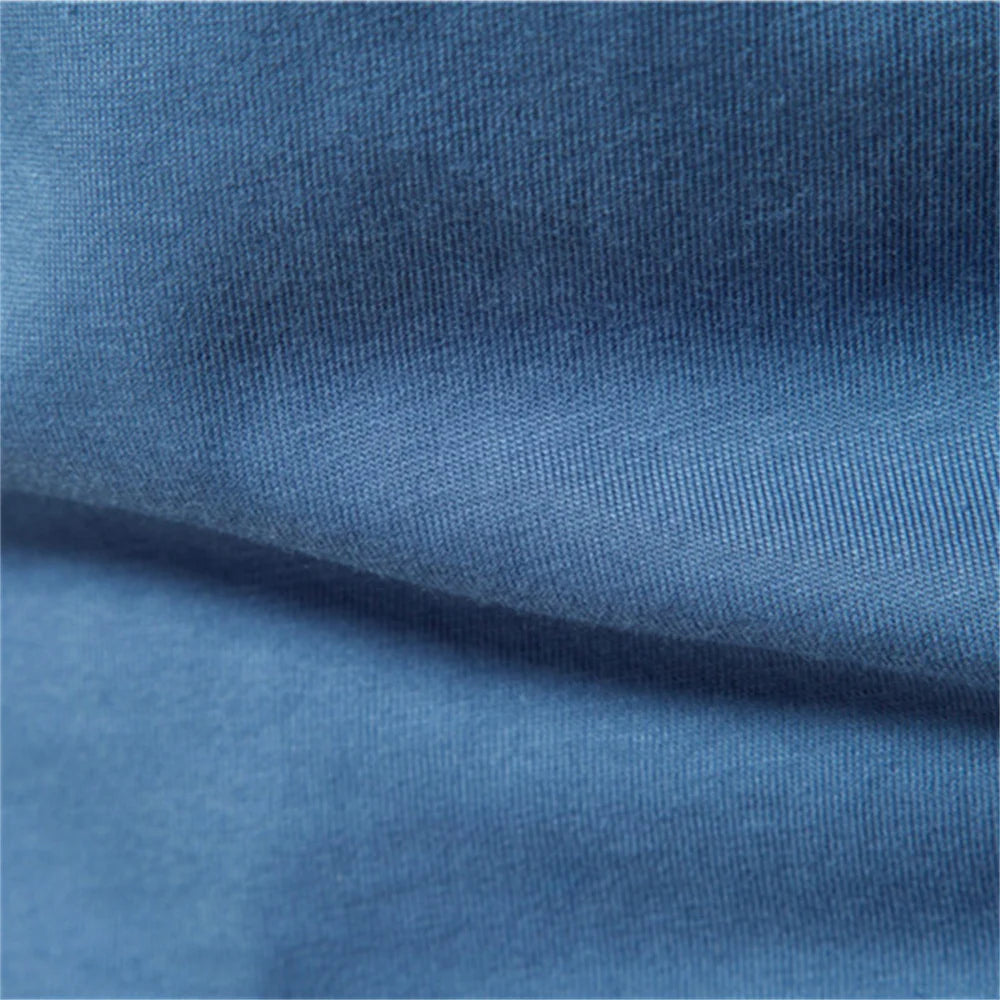 Casual O-neck Long Sleeved Shirt