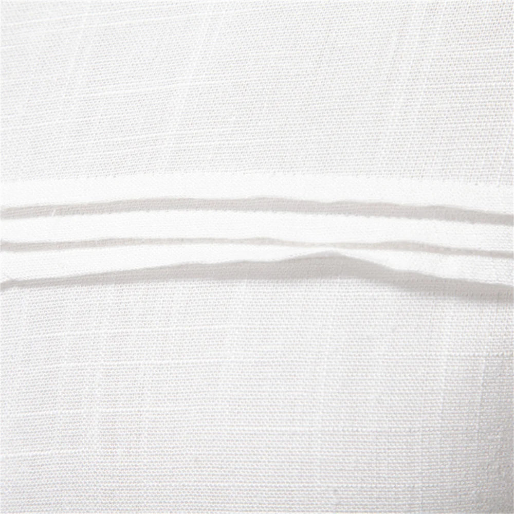 Strets & Hill Men's Casual Linen Long Sleeve Button-Down Shirt