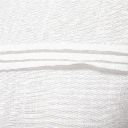 Strets & Hill Men's Casual Linen Long Sleeve Button-Down Shirt