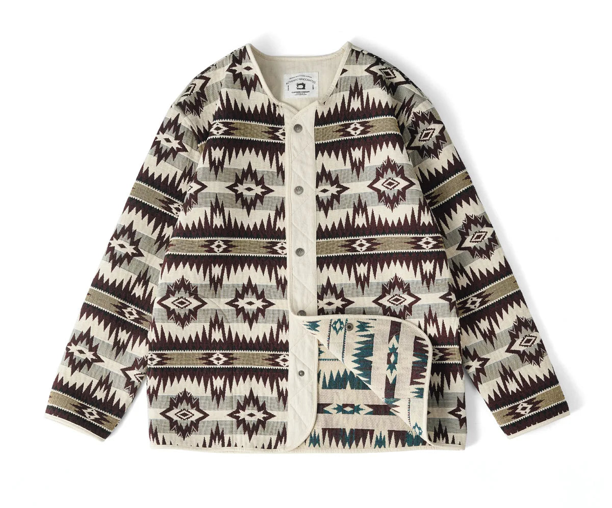 American Retro Indian Pattern Loose Jacket