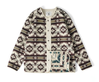 American Retro Indian Pattern Loose Jacket