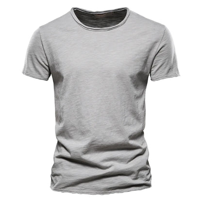 Strets & Hill Cotton V-Neck Slim Fit T-Shirt for Men