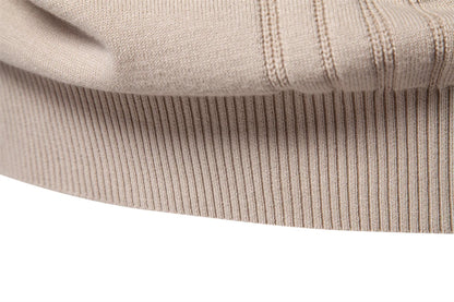 Strets & Hill Men's Knitted Crewneck Sweater for Warmth