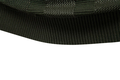 無地＆ストライプメッシュポロシャツ