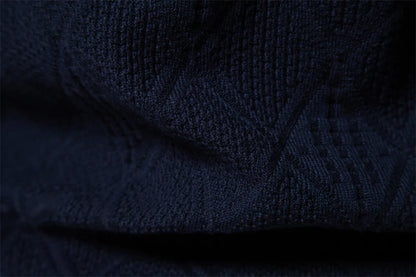 Strets & Hill Men’s Cotton Polo Sweater for Casual Elegance