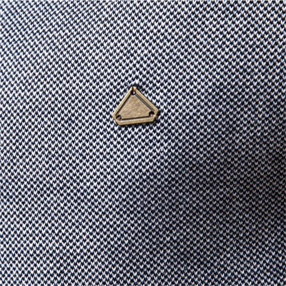 Spliced Cotton Sweater Cardigan