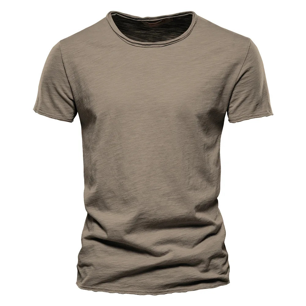 Strets & Hill Cotton V-Neck Slim Fit T-Shirt for Men