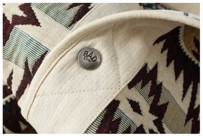 American Retro Indian Pattern Loose Jacket