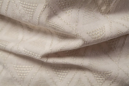 ストレッツ＆ヒル メンズ カジュアル コットン ジャカード サマーシャツ