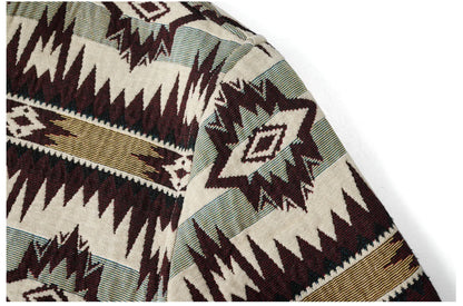 American Retro Indian Pattern Loose Jacket