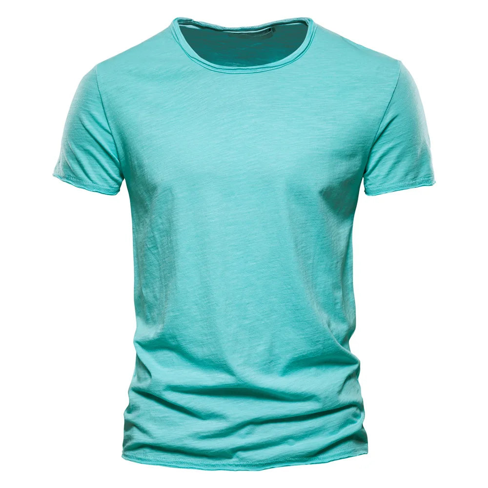 Strets & Hill Cotton V-Neck Slim Fit T-Shirt for Men