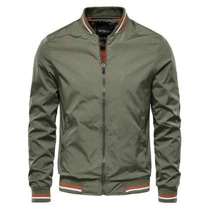 Casual Slim Fit Bomber Jacket