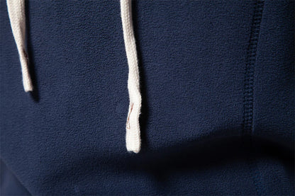 Autumn Winter Solid Fleece Hoodie