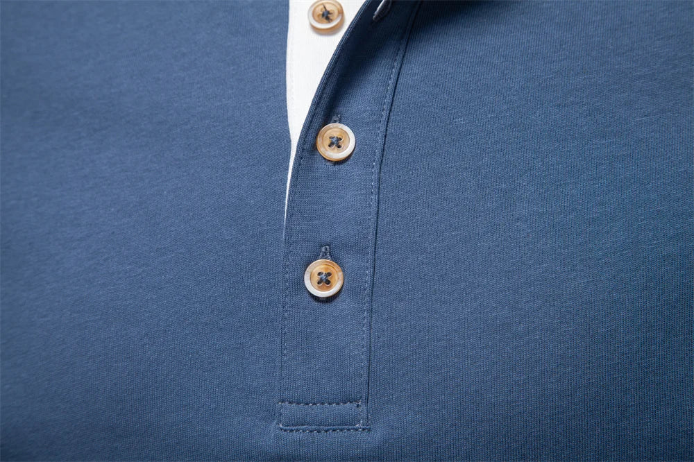 Thermal Long Sleeve Henley Collar Shirt