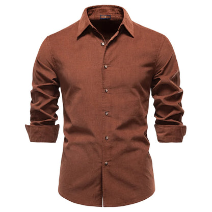 Classic Corduroy Long Sleeve Shirt